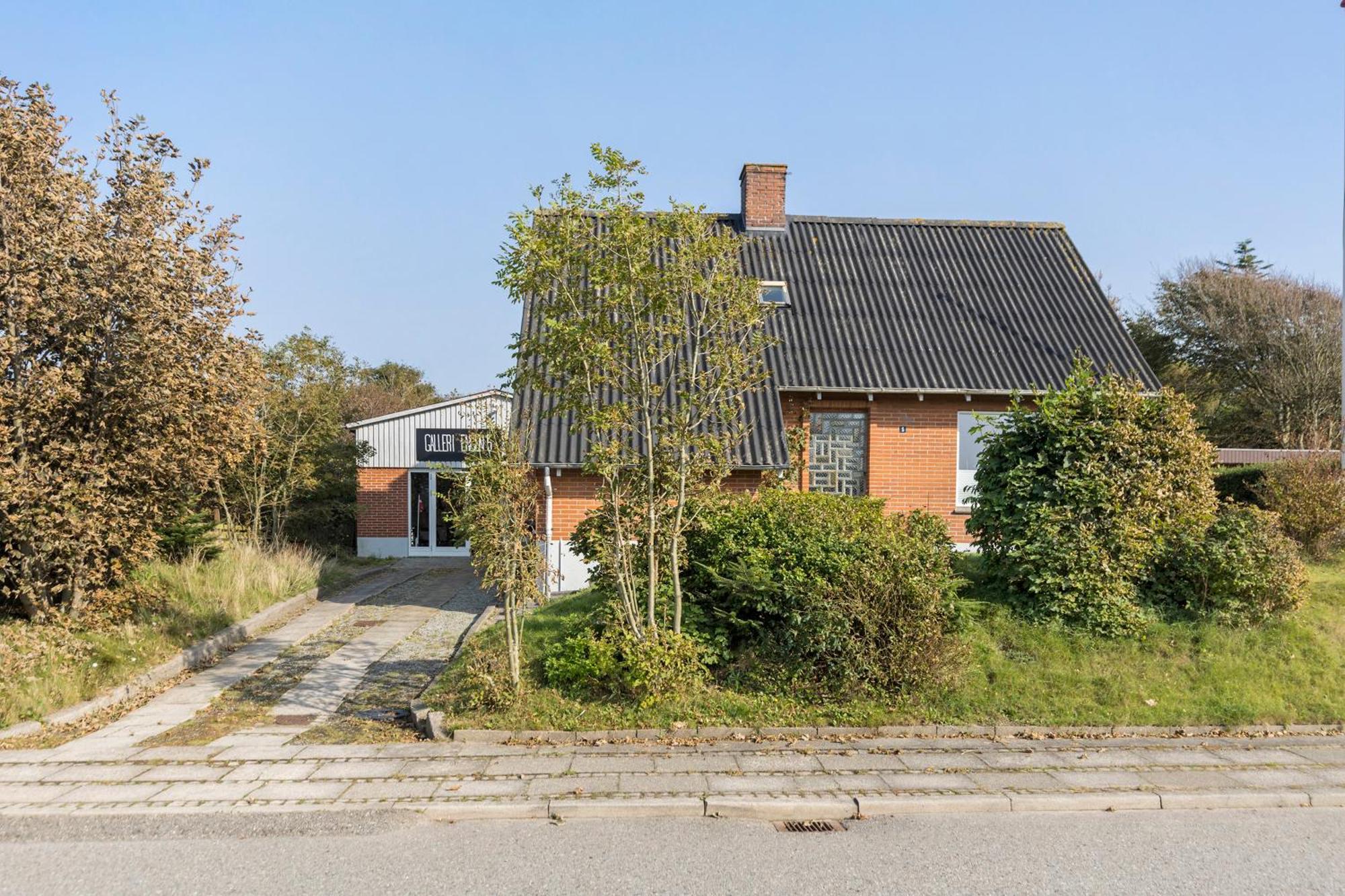 Logi I Hus Med Kunst Og Have Bed & Breakfast Vestervig Екстериор снимка