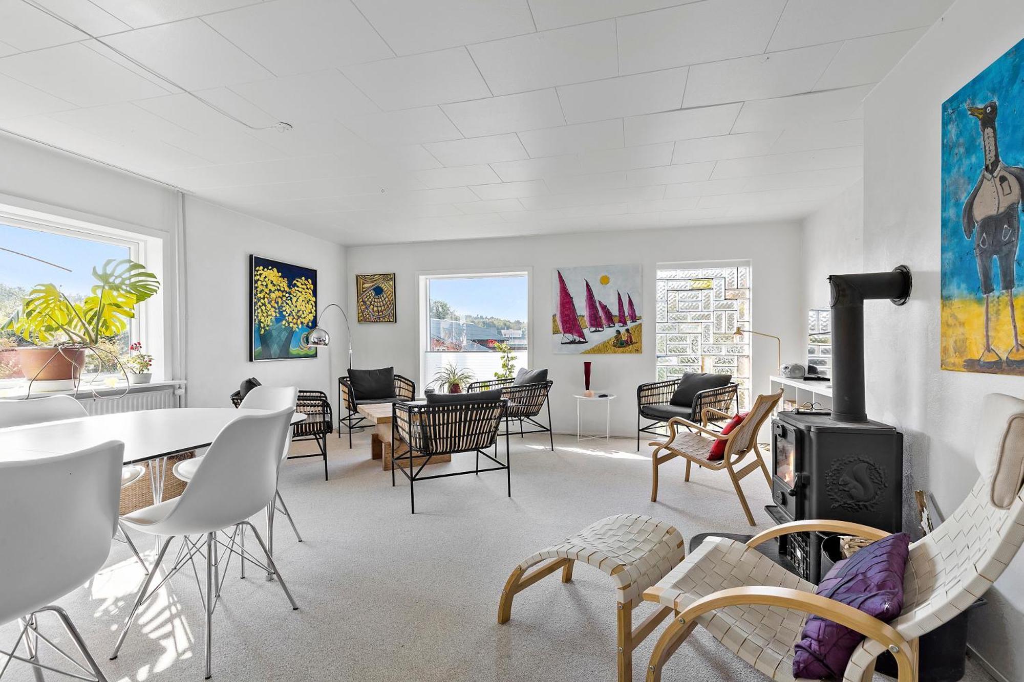 Logi I Hus Med Kunst Og Have Bed & Breakfast Vestervig Екстериор снимка
