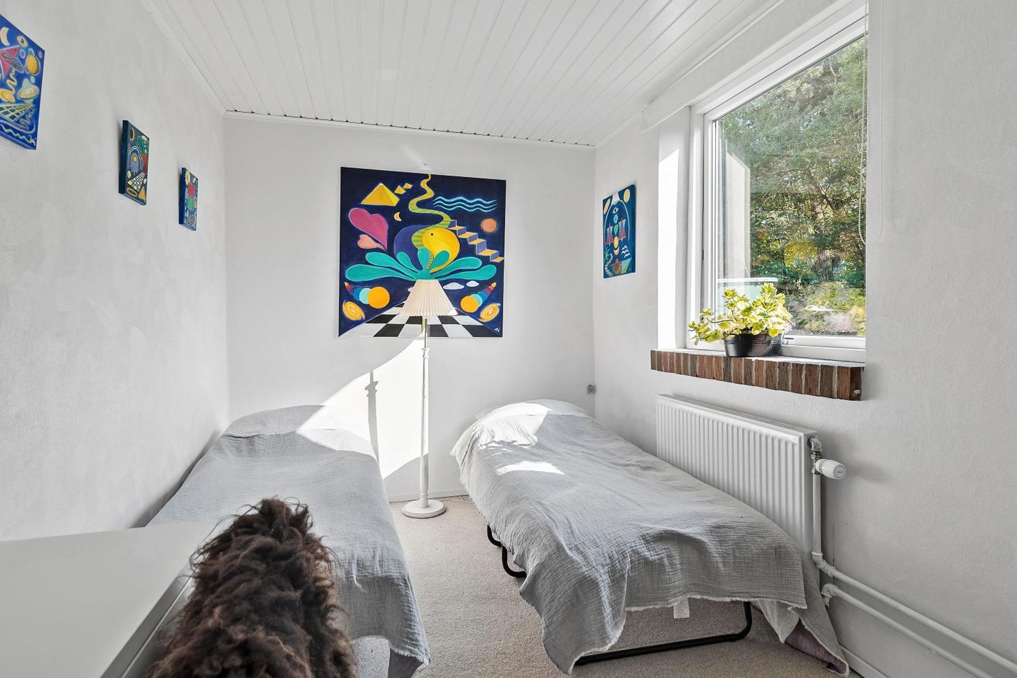 Logi I Hus Med Kunst Og Have Bed & Breakfast Vestervig Екстериор снимка